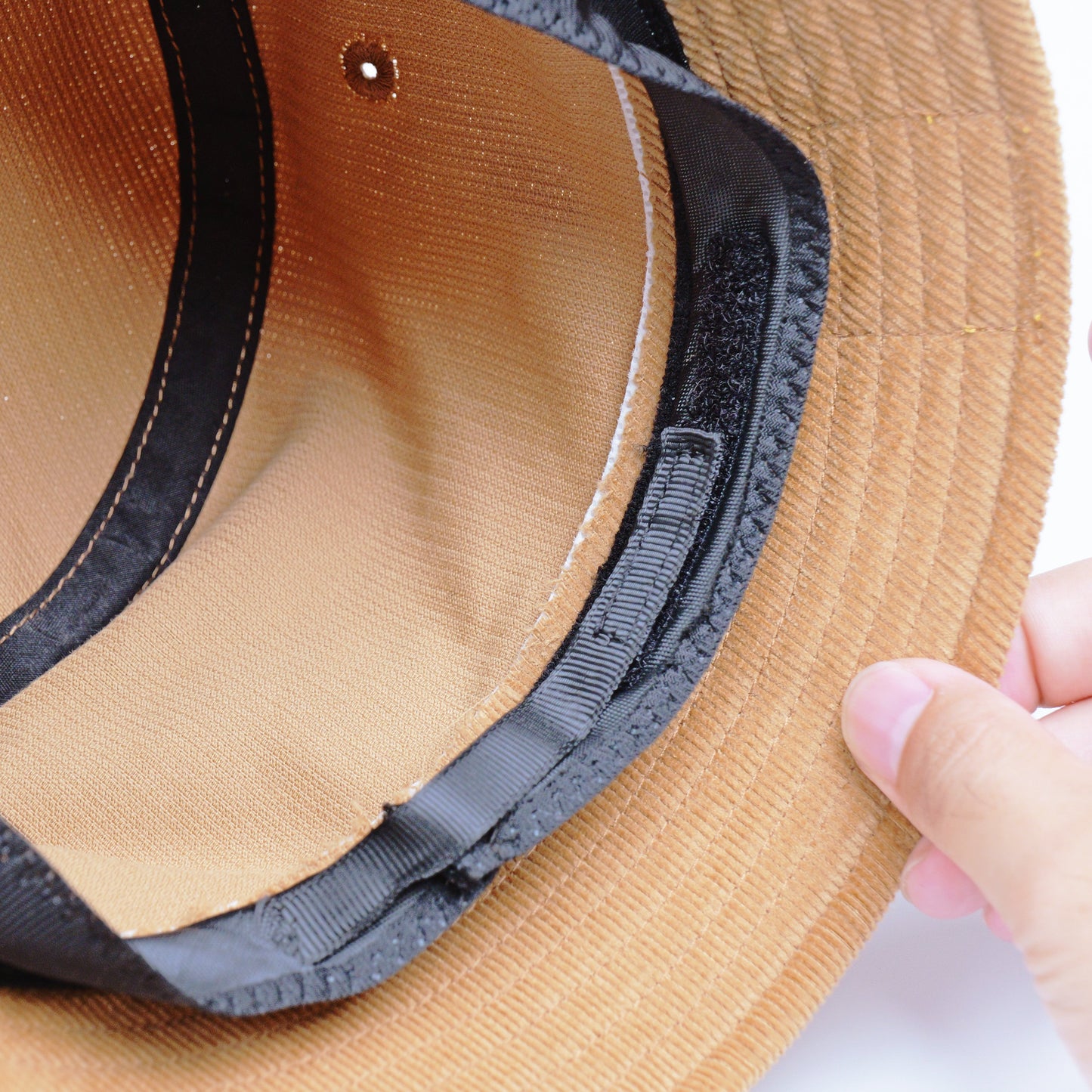 "less > more" Bucket Hat