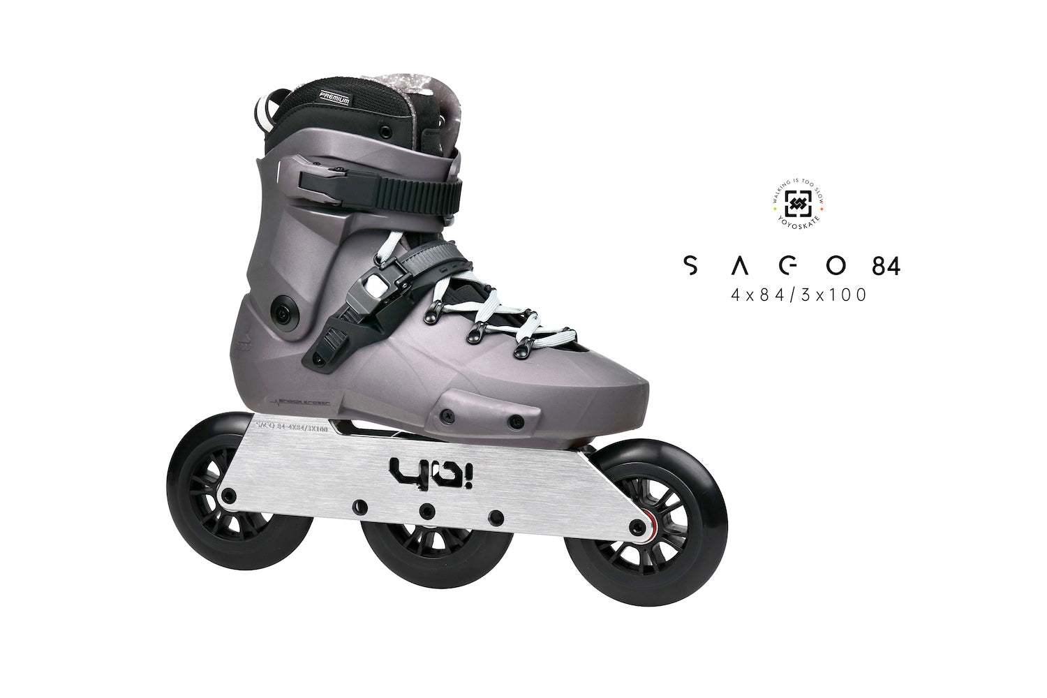 Sago 84 Mini Rockered Frames for Freeskating and Flatland
