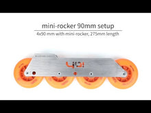 Load and play video in Gallery viewer, Sago 90 Plus 2 Wizard Style Urban Skate Frames- 90mmX4 / 110mmx3

